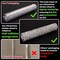 Bling Rhinestone Sticker DIY Home Decor Stickers Self-Adhesive Crystal Sheet Stickers for Cars & Crafts Decoration(Silver,9.4" x 15.8")